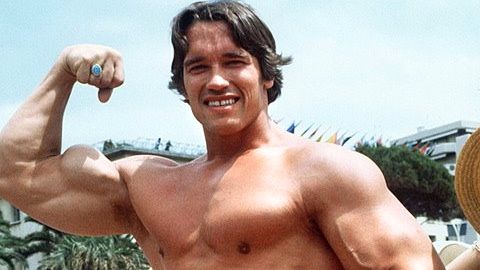ARNIE, THE BODYBUILDING CHAMPION in his younger days. Image from Facebook