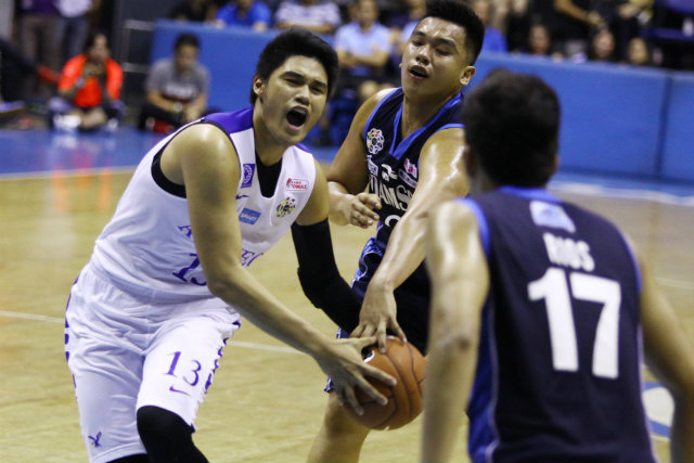 Arvin Tolentino scored 12 points on 7-12 shooting in his first game for Ateneo. Photo by Rappler