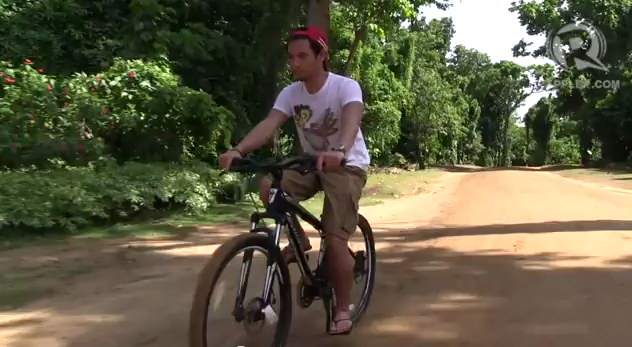 BIKING FANATICS WILL HAVE a great time going around Balesin's 'jungle trail'