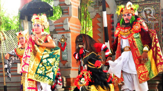 In Bali, the arts, including dance performances with elaborate costumes like these, is part of daily life