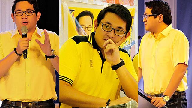 THE GLASSES. Bam Aquino uses one accessory to maximum effect. All photos used from the Bam Aquino Facebook page