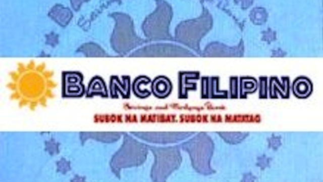 CLOSED DOWN. Banco Filipino was closed down in March 2011. Photo from WikiMedia Commons