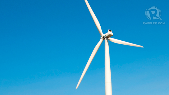 CONSTRUCTION. Lopez-led Energy Development Corporation (EDC) gives the go signal to its wind farm contractor, Vestas, to start building the Burgos Wind Project. Photo by Michael Josh Villanueva/Rappler