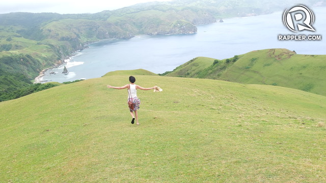 THE HILLS ARE ALIVE. Have the freedom to run through Batanes' emerald hills