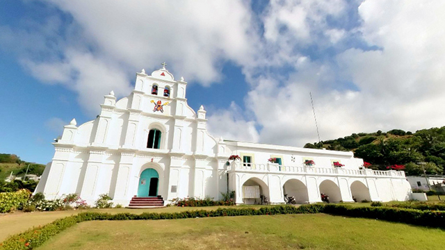 VIRTUAL TOUR. This church in Mahatao, Batanes is one of the churches we will visit during Rappler's virtual Visita Iglesia. Photo by Fung Yu
