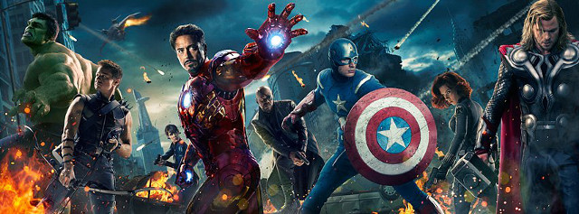 'AVENGERS' IN 2012 paves the way for more superhero films in 2013 and beyond. Image from the official Avengers Facebook page