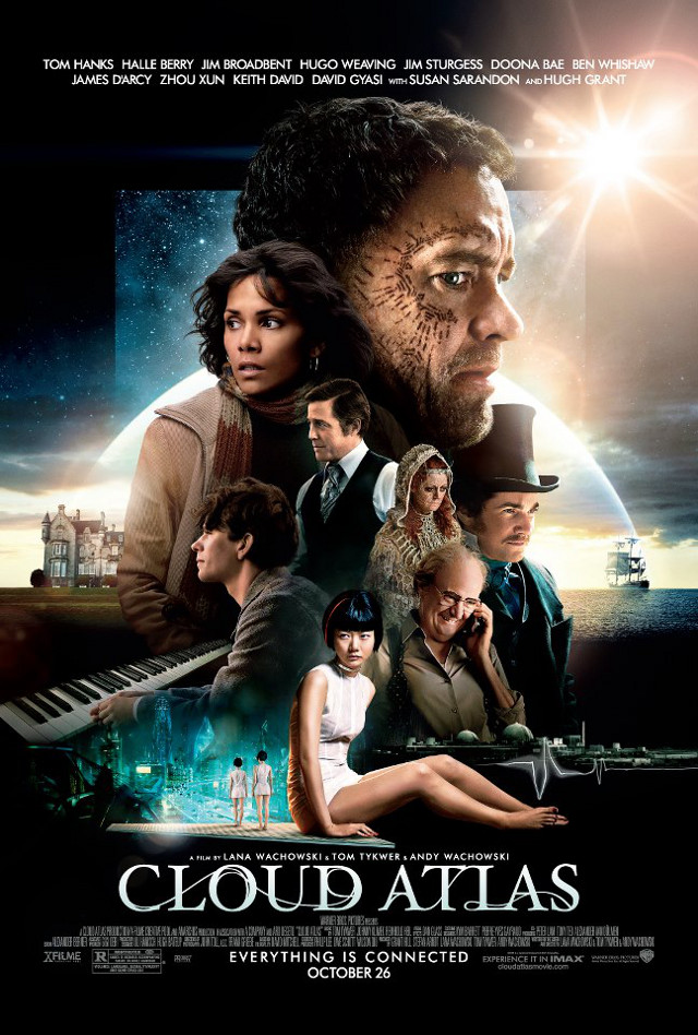Movie poster from the 'Cloud Atlas' Facebook page