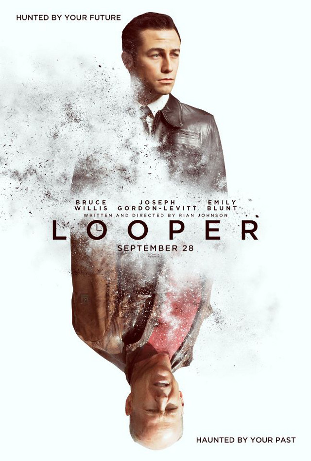 Movie poster from the 'Looper' Facebook page