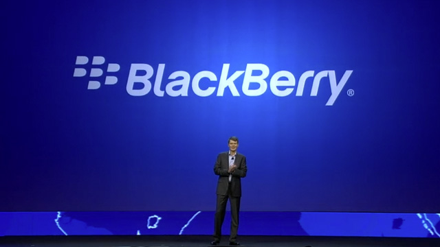 BlackBerry CEO Thorsten Heins announces new brand name