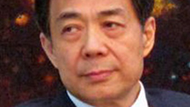 BOOTED OUT. Bo Xilai is expelled from parliament after being thrown out of the Chinese Communist Party. File photo from Wikipedia Commons