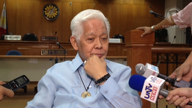 PARTY-LIST PURGE. Comelec Chair Sixto Brillantes Jr led the unprecedented purge of party-list groups. Photo by Paterno Esmaquel II