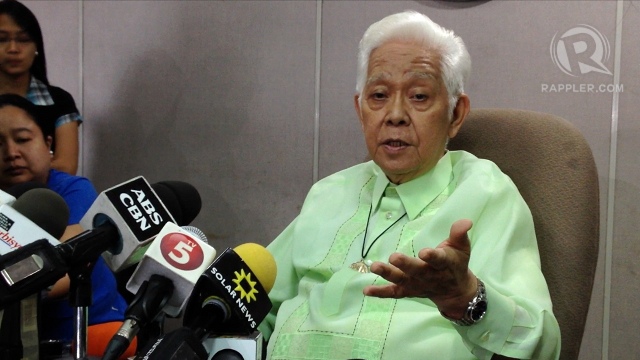 'PHILIPPINE FLAVOR.' Comelec chair Sixto Brillantes Jr explains why the Philippine party list was different – until the SC's recent ruling. Photo by Paterno Esmaquel II