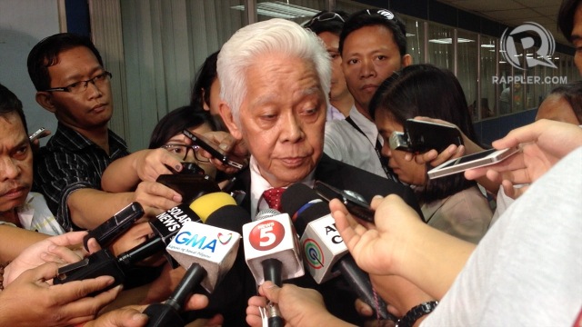 'VERY, VERY DISAPPOINTED.' Comelec chair Sixto Brillantes Jr hits the SC for practically 'running' the elections. Photo by Paterno Esmaquel II