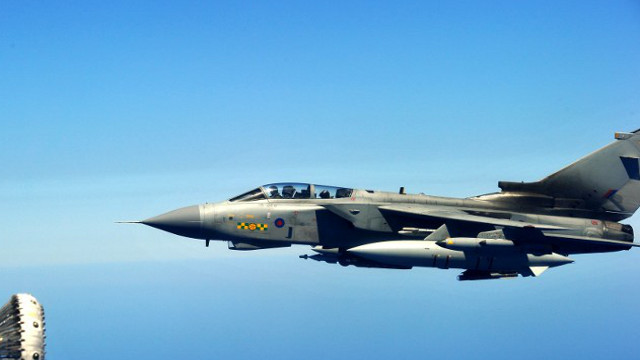 AIR SCRAMBLE. British fighter jets escort diverted Pakistani plane. Photo by AFP