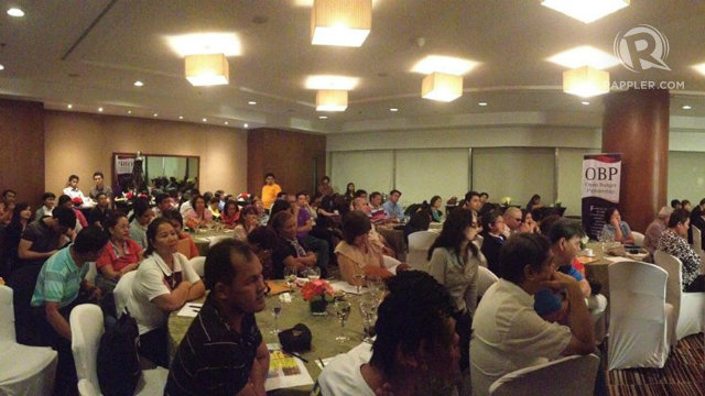 #BUDGETWATCH. Public officials and concerned citizens participate in a dialogue to discuss accountability and transparency over public funds. Photo by Gen Cruz