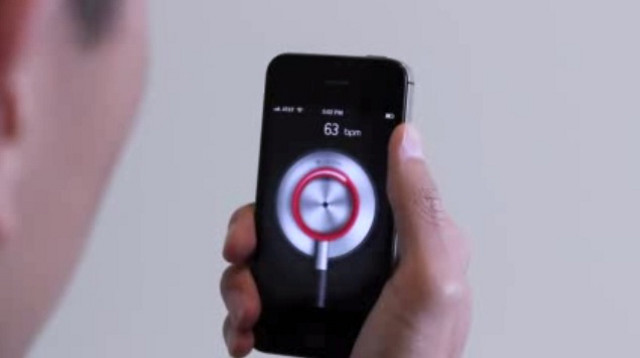 APPS FOR HEALTH. Some apps, like Cardiio, help you monitor your heart rate. Screen grab from YouTube (CardiioInc)