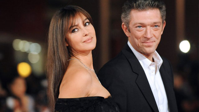 MUTUAL DECISION. Italian actress Monica Bellucci and husband French actor Vincent Cassel, shown in this October 2008 file photo, announces their decision to separate after 14 years of marriage on August 26, 2013. Photo by Alberto Pizzoli/AFP