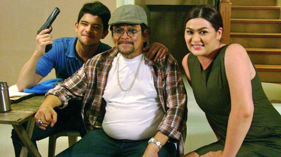 FAREWELL, 'MESSIAH.' Celso Ad Castillo (middle) with Rayver Cruz and Aiko Melendez. Image from the director's Facebook page