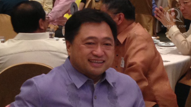 IMPROVED COLLECTIONS. Finance Secretary Cesar Purisima says broadening the tax base and focusing on the self-employed will improve the government's tax collections. Photo by Lean Santos/Rappler