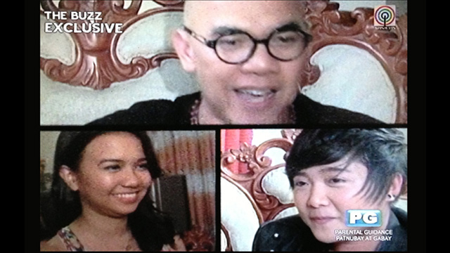 CHARICE COMES OUT. 'We would rather not pre-judge her,' comments CBCP on her coming out interview with Boy Abunda. Screen grab from 'The Buzz'
