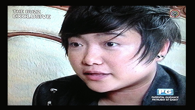 CHARICE BARES ALL. The international Filipino singer admits in a television interview she's a lesbian. Screen grab by Jessica Lazaro