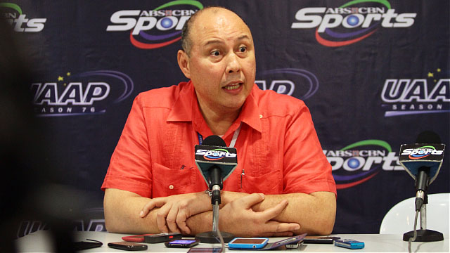FIRM. Loyzaga says players should play in the spirit of the game. Photo by Rappler/Josh Albelda.