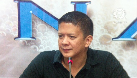 'IT SLIPPED.' Senator Francis Escudero admits he did not notice the provision criminalizing libel in the Cybercrime Bill when the Senate voted on the measure. Photo by Ayee Macaraig