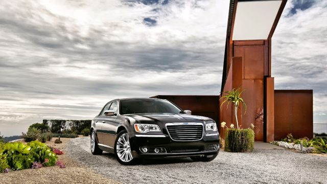 THE NEW 300C IS less imposing, more sleek