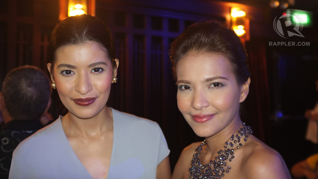 'BAYBAYIN' SISTERS. Assunta and Alessandra de Rossi, stars of Auraeus Solito's second film in the Palawan trilogy. All photos by Edric Chen