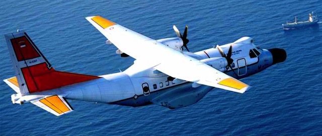 DISQUALIFIED: Indonesia's CN235-220 Maritime Patrol Aircraft. Photo from company website http://www.indonesian-aerospace.com/view.php?m=product&t=aircraft-detil&id=2