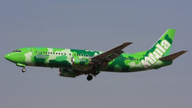 KULULA AIR. A funky military theme makes this plane unique. Photo from Wikimedia Commons