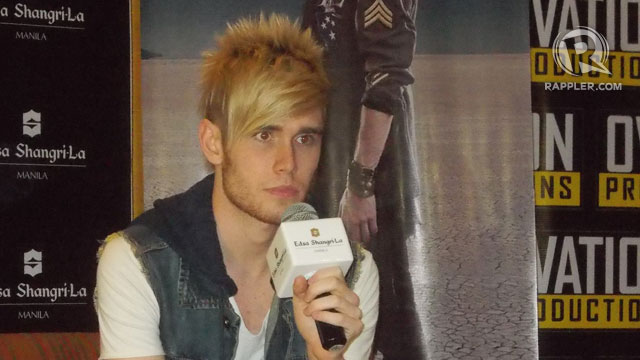 NOT INTO CHEESY SONGS. Yet Colton Dixon confesses, 'I can’t watch a chick flick without crying.' All photos by Peter Imbong
