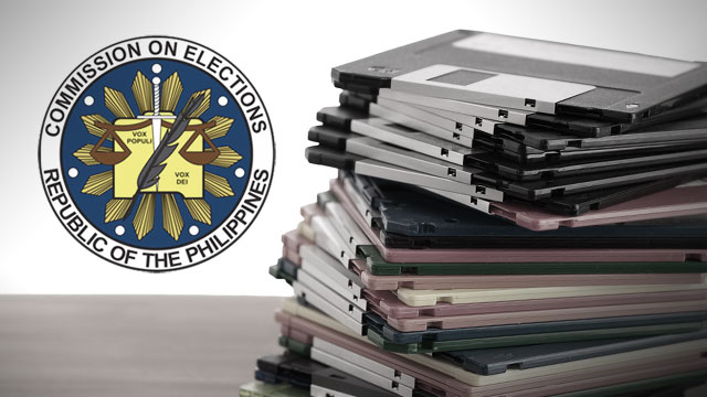 STORAGE SPACE. The Comelec is looking into an alternative means of transmitting results, such as storage devices.