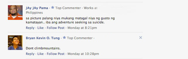 HARSH WORDS. Just some comments relating to the death of Victor Ayson taken from an Interaksyon article (www.interaksyon.com)