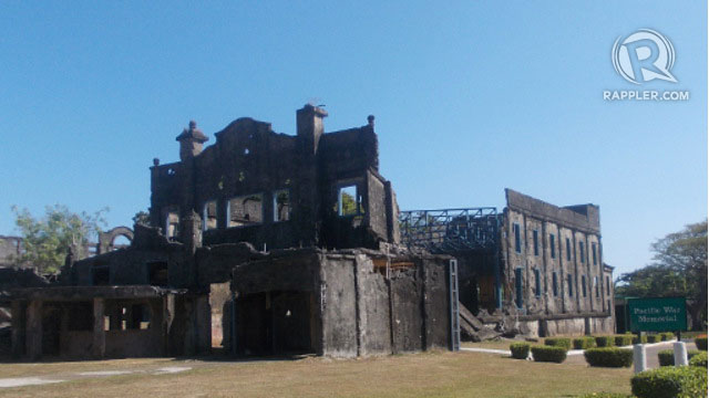 HAUNTING ISLAND. The remains of a cinema on Corregidor island. All photos by Peter Imbong