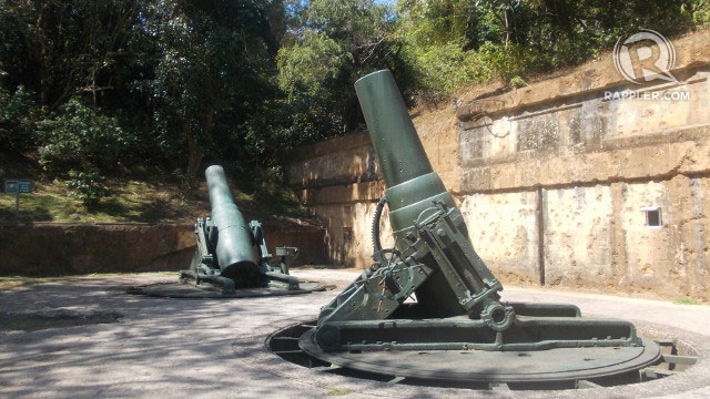 Corregidor's battery way