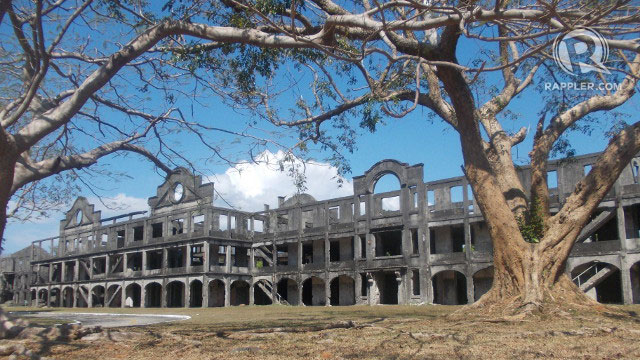 Corregidor's mile-long barracks