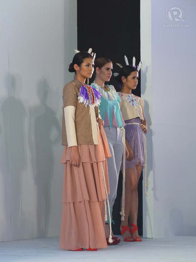 ‘EMPYREAL NATIVES.’ Andrea Lopa combines Native American fashion and pastel colors