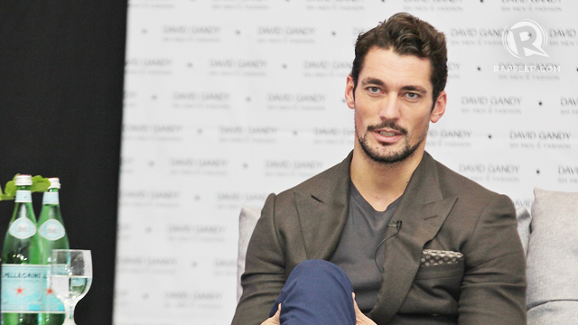 NOT JUST A MODEL. David Gandy is a man of substance. All photos for Rappler by Jory Rivera