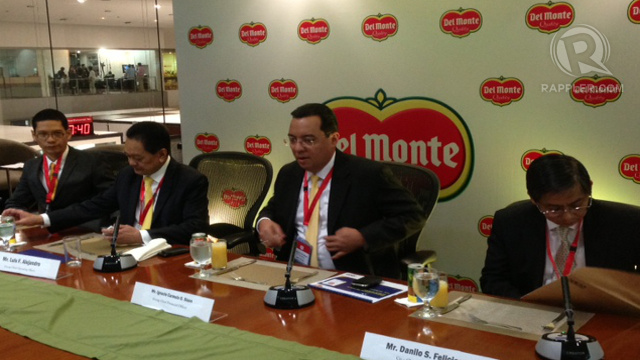 LISTED. Food and beverage giant Del Monte Pacific Ltd. (DMPL) is now listed in the Philippine Stock Exchange (PSE). Photo by Lean Santos/Rappler