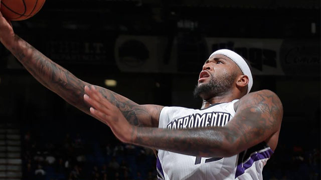 CORNERSTONE. Cousins has been big so far in the preseason. Photo from the Sacramento Kings' Facebook page.