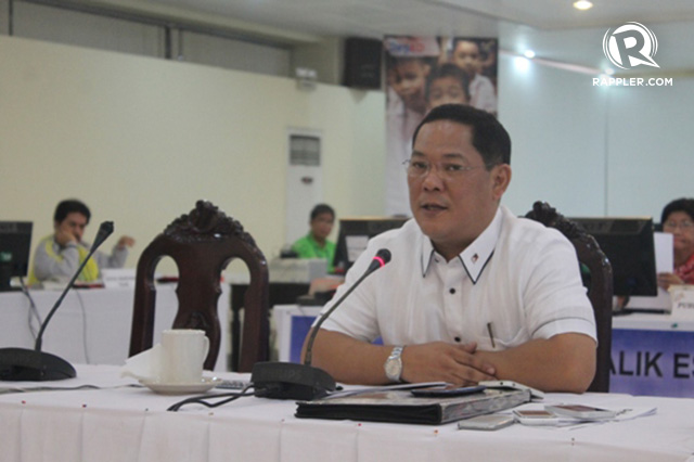 READY FOR JUNE 3. DepEd Asec Jesus Mateo briefs the media about Oplan Balik Eskwela. Photo by Jee Geronimo/Rappler.com