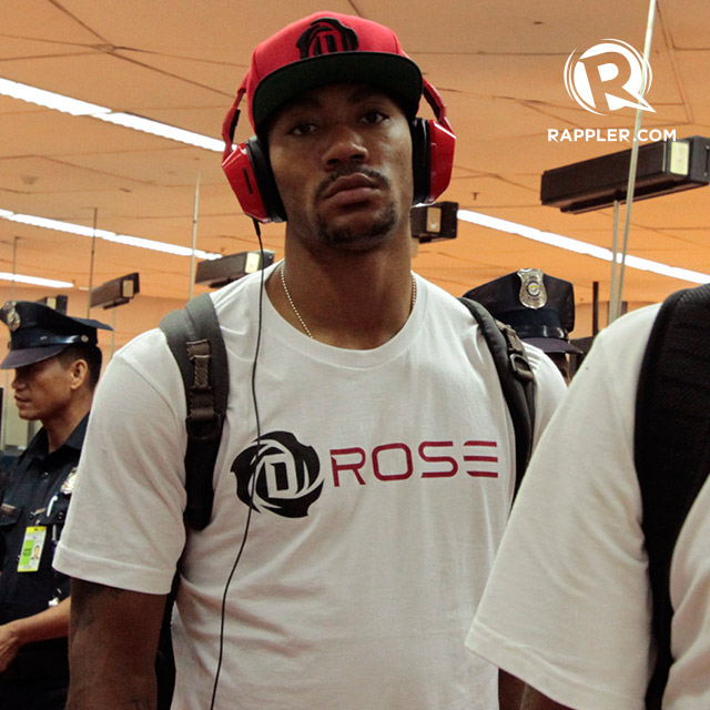 MVP. Rose is in town for his adidas tour. Photo by Rappler/Jedwin Llobrera.