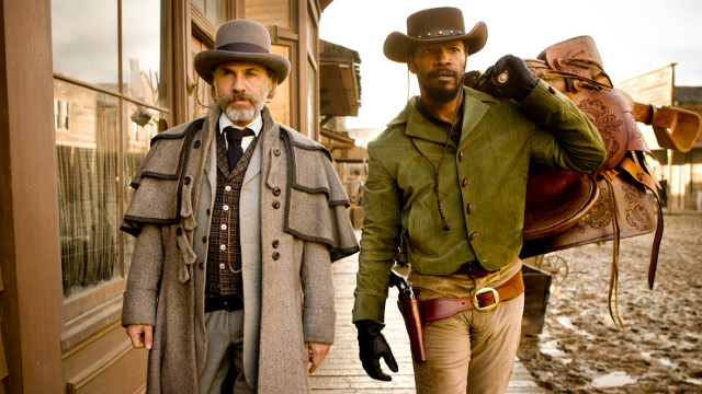 UNLIKELY BUDDIES. Christoph Waltz and Jaime Foxx are avenging angels in ‘Django Unchained.' All movie stills from Columbia Pictures