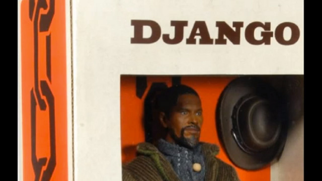 RACIST. eBay deems the 'Django Unchained' dolls offensive and bans their sale. Screen grab from YouTube (SanfordWatch)