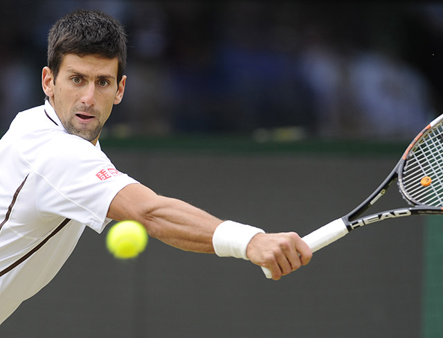 TIME FOR VENGEANCE. Djokovic hopes to erase the bitter memories of his 2010 loss to Berdych. Photo by EPA/Gerry Penny.