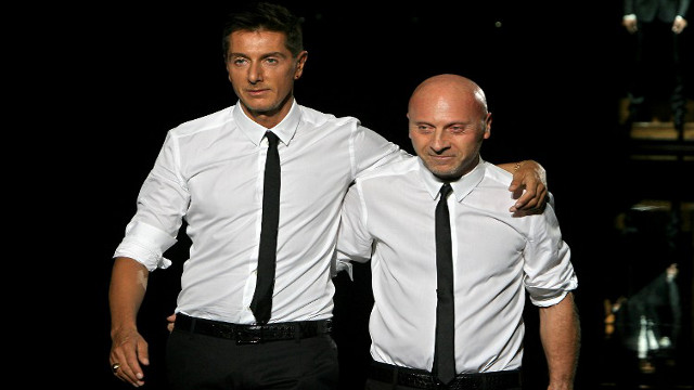 SENTENCED. Italian fashion duo Dolce & Gabbana were sentenced by an Italian court for tax evasion. Photo by AFP
