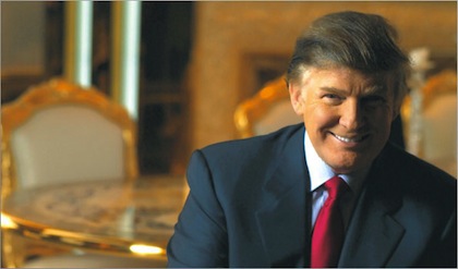 SHOWMAN. US real estate magnate Donald Trump partners with Philippine property firm Century Properties. Photo taken from www.trump.com 