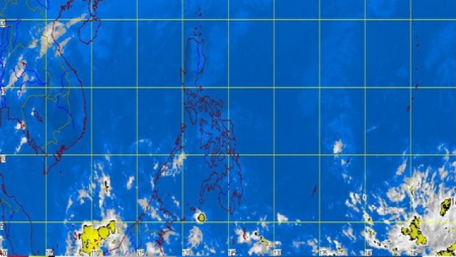 SATELLITE IMAGE. Snapshot as of 11:00 am, Saturday, February 9 from DOST-PAGASA.