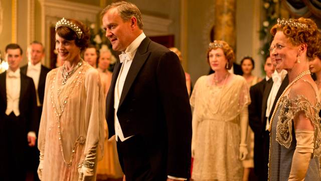 HIGH DRAMA. A scene from an episode of Downton Abbey. Photo courtesy ITV
